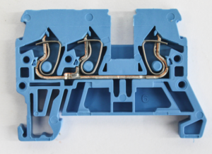 Klemme TS35 2,5mm² 1-2 blau