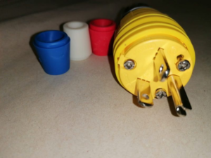 Stecker 20A 125V Yellow