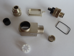 M12 5 pol Stift B-Kod S gew