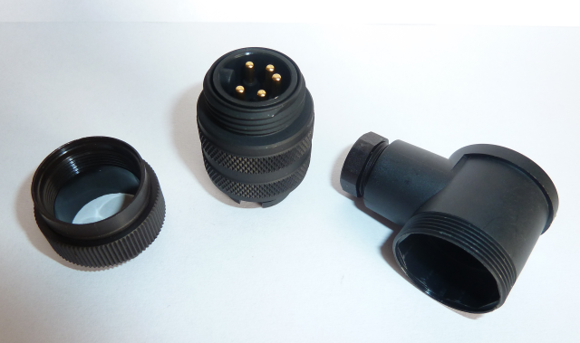 Kabelstecker 7/8" gewinkelt
