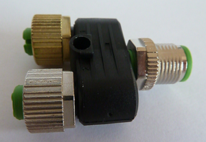 T-Stück M12 Sti/2xBu
