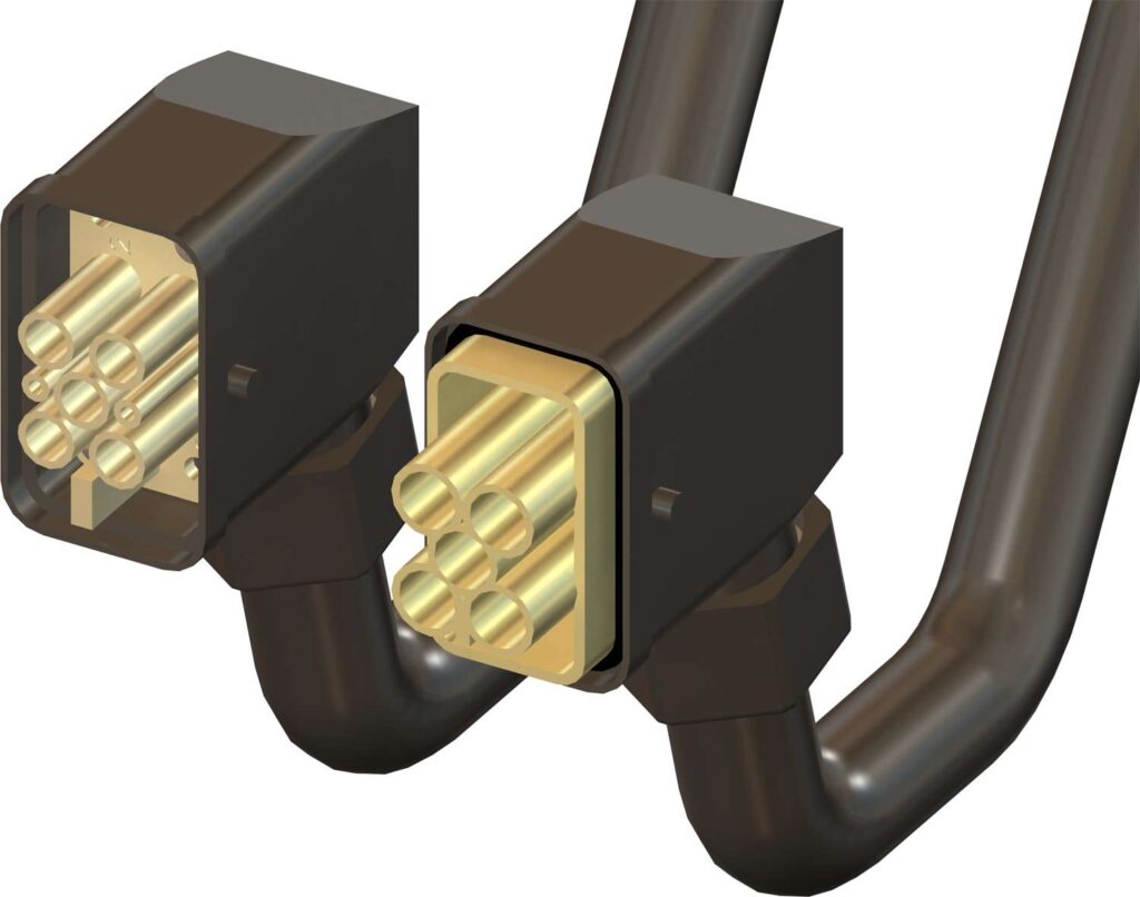 Energieweiter MS 4x4mm2 o.Ltg